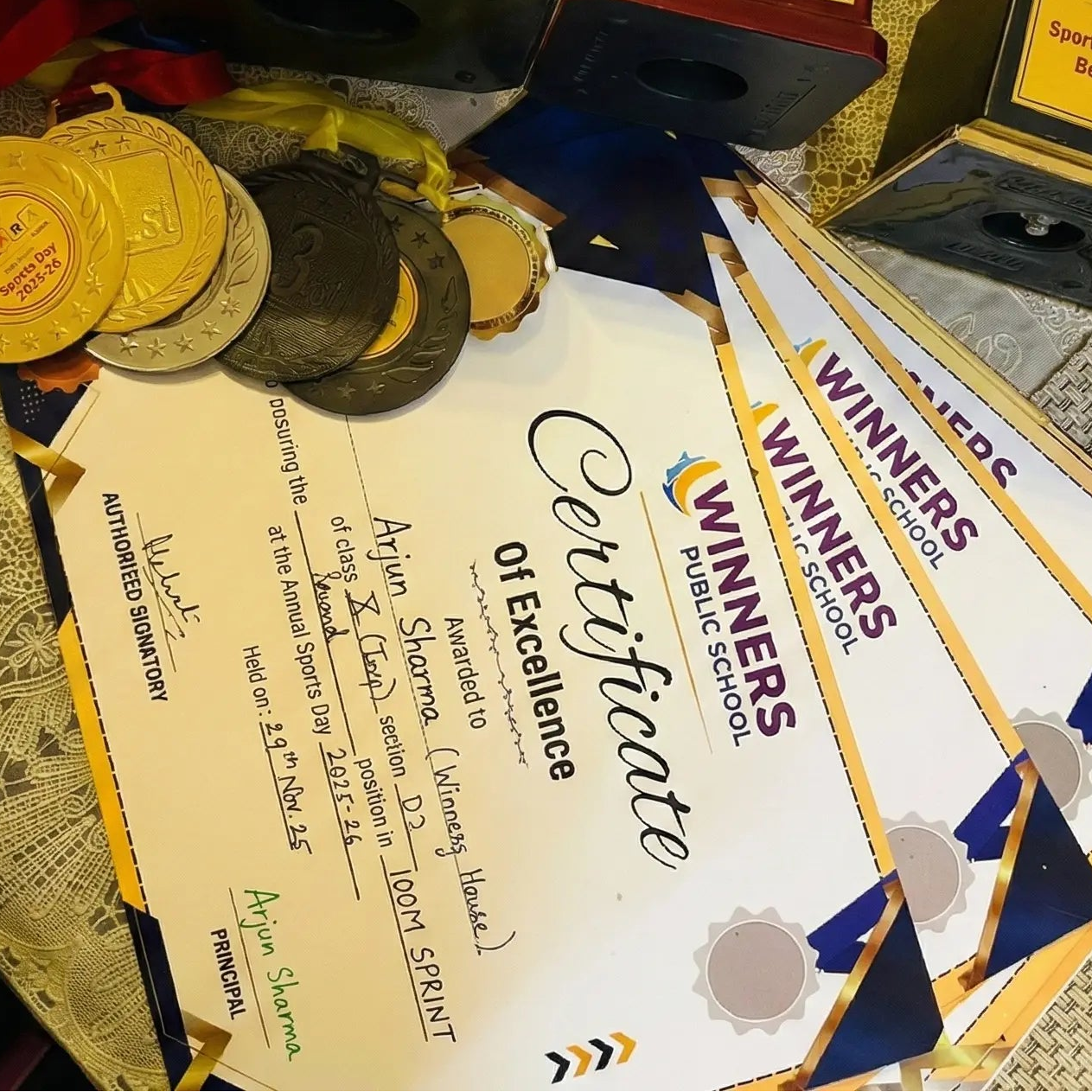 Certificates & Awards